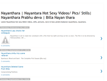 Tablet Screenshot of nayantharafansclub.blogspot.com