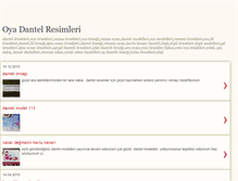 Tablet Screenshot of dantelresimleri.blogspot.com