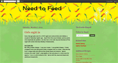 Desktop Screenshot of needtofeed.blogspot.com