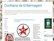 Tablet Screenshot of confrariadaenfermagem.blogspot.com