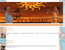 Tablet Screenshot of fe-e-missao.blogspot.com