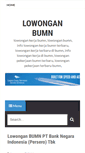 Mobile Screenshot of lowongan-kerjaan-indonesia.blogspot.com