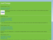 Tablet Screenshot of justenergy01.blogspot.com