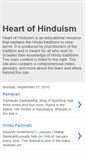 Mobile Screenshot of heartofhinduism.blogspot.com
