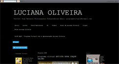 Desktop Screenshot of lluciananatal.blogspot.com