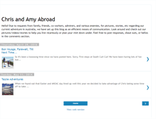 Tablet Screenshot of chrisandamyabroad.blogspot.com