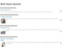 Tablet Screenshot of bushhousemuseum.blogspot.com