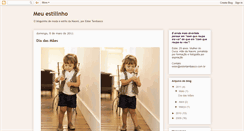 Desktop Screenshot of meuestilinho.blogspot.com