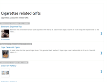 Tablet Screenshot of cigarettesgifts.blogspot.com