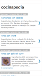 Mobile Screenshot of cocinapedia.blogspot.com
