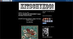 Desktop Screenshot of kitschykoomag.blogspot.com