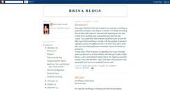 Desktop Screenshot of brinatheblogger.blogspot.com