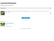 Tablet Screenshot of leninveterinario.blogspot.com