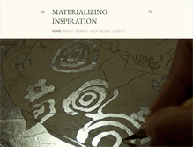 Tablet Screenshot of materializinginspiration.blogspot.com