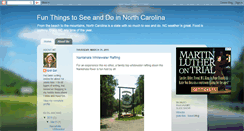 Desktop Screenshot of funinnorthcarolina.blogspot.com