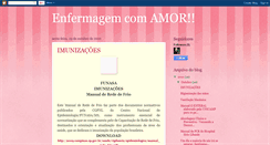 Desktop Screenshot of enfermagemcomamor2010.blogspot.com
