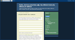 Desktop Screenshot of guttokarincayumurtasiyagi.blogspot.com