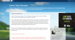 Desktop Screenshot of hometechreviews.blogspot.com