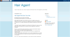 Desktop Screenshot of hair-again-regrowhair.blogspot.com