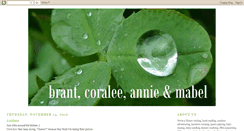 Desktop Screenshot of brantandcoralee.blogspot.com