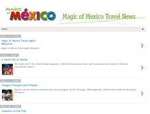 Tablet Screenshot of magicofmexico.blogspot.com