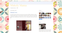 Desktop Screenshot of makelymania.blogspot.com