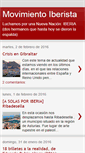 Mobile Screenshot of movimientoiberista.blogspot.com