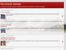 Tablet Screenshot of movimientoiberista.blogspot.com