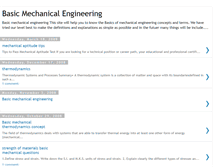 Tablet Screenshot of basicmechanical.blogspot.com