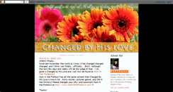 Desktop Screenshot of changedbychrist.blogspot.com