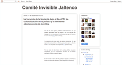 Desktop Screenshot of comiteinvisiblejaltenco.blogspot.com