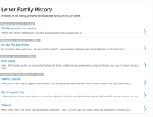 Tablet Screenshot of leiterfamily1.blogspot.com