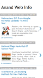 Mobile Screenshot of anandwebinfo.blogspot.com