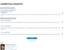 Tablet Screenshot of marketingtherealthing.blogspot.com