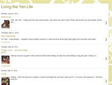 Tablet Screenshot of livingtheyehlife.blogspot.com