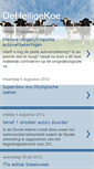 Mobile Screenshot of deheiligekoe-deheiligekoe.blogspot.com