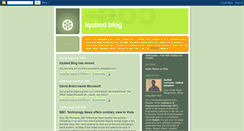 Desktop Screenshot of iqubed.blogspot.com