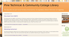 Desktop Screenshot of pinetechlibrary.blogspot.com