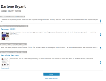 Tablet Screenshot of darlenebryanttrustee.blogspot.com