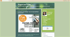Desktop Screenshot of bloglandparacristo.blogspot.com