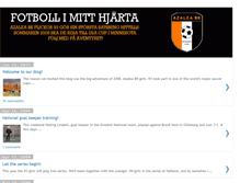 Tablet Screenshot of fotbollimitthjarta.blogspot.com