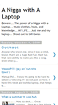 Mobile Screenshot of aniggawithalaptop.blogspot.com