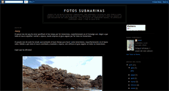 Desktop Screenshot of fotosubmarinas.blogspot.com