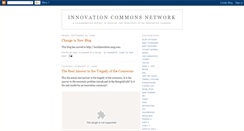 Desktop Screenshot of innovationcommons.blogspot.com