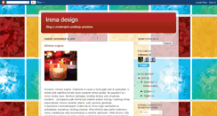 Desktop Screenshot of irenadesign.blogspot.com
