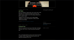 Desktop Screenshot of bisonarmory.blogspot.com
