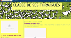 Desktop Screenshot of classedesesformigues.blogspot.com