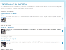 Tablet Screenshot of memoriaflamenca.blogspot.com