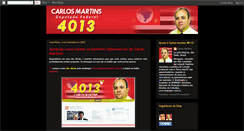 Desktop Screenshot of carlosmartins4013.blogspot.com