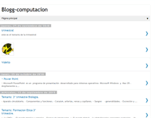 Tablet Screenshot of blogg-computacion.blogspot.com